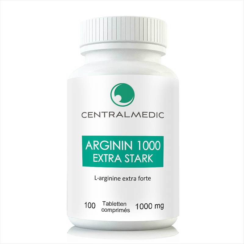 L-Arginin 1000, Extra Stark, 100 Tabletten