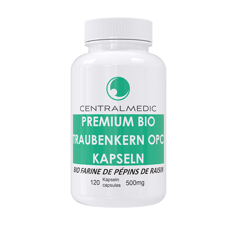 Traubenkernkapseln OPC - nach Demeter - 120 Kapseln à 500mg
